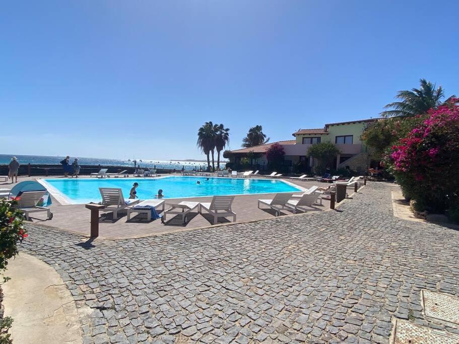 Porto Antigo - Charming & Peaceful Apartment Overlooking Pool And Sea Santa Maria Exterior foto